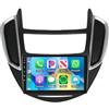 Generico Android 15 Autoradio 2 Din per Chevrolet Trax 2014-2016 Carplay 9 IPS Touchscreen Stereo Auto con GPS Bluetooth DSP FM USB SWC Telecamera posteriore(2G+64G)