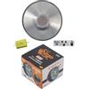 Generico KIT SET PER SP AUDIO SP DRIVER 44 1 driver a compressione, 250 watt rms 500 watt max, filettatura da 3,5 cm per trombe, impedenza 4 ohm, 110 db spl, 1 pezzo + condensatore e 3 sticker omaggio