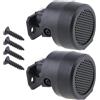 DriSentri 2pcs Tweeter a Cupola, Altoparlanti Stereo per Auto ad Alta Efficienza 12V 500W, Altoparlanti Mini Tweeter a Cupola TP-006A per Accessori per Sistemi Audio per Auto