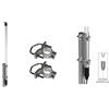 SIRIO SPO-380-2 ANTENNA DA BASE OMNIDIREZIONALE 2DB 380-470 MHZ NESSUNA TARATURA RICHIESTA