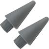 Generic 2 punte M-Pencil, punte di ricambio per Huawei M-Pencil di seconda generazione, pennino ad alta sensibilità, pennino CD54, punte per stilo touch (grigio)