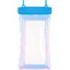 Qyljeiwred Borsa impermeabile per cellulare, custodia protettiva riutilizzabile con cordino, custodia per immersioni touch screen touch, forniture da spiaggia portatile per uso quotidiano, attività