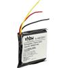 vhbw batteria sostituisce Jabra CP-GN650, AHB472625PLT, AHB682828PS per auricolari cuffie wireless (250mAh, 3,7V, Li-Poly)