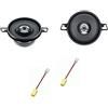Superauto hi-fi KIT ALTOPARLANTI CASSE ANTERIORI 2 VIE 87mm HERTZ DCX 87.3