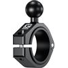 BRCOVAN Morsetto a Barra Grande in Lega di Alluminio con Sfera in TPU da 1'' Adatto per Roll-bar ATV UTV, Compatibile con RAM Mounts Braccio a Doppia Presa di Misura B