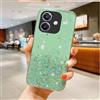 hdqICase Custodia Compatibile con OPPO A40m/OPPO A40 Cover Trasparente Brillantini Stellari Sottile Antiurto in TPU