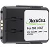 AccuCell Batteria compatibile con Alcatel Mobile 300, 400 DECT 3BN66305AAAA000828, max. 950 mAh
