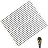 Oiyagai 20pz Antenna RF0.81 Linea Alimentazione 2,4G IPEX4 15cm per Ricevitori FRSKY X4R / X4RSB / S6R / Serie D/Serie TF