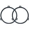 IPNOSIS Coppia supporti posteriori per altoparlanti da 165mm per Fiat Panda dal 2003 al 2012 IP-SP179/B
