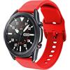 DEALELE Compatibile con Samsung Galaxy Watch 6/6 Classic / 5/5 PRO / 4/4 Classic / 3 41mm / Active 2, Cinturino di Ricambio in 20mm Silicone per Huawei GT3 42mm / GT2 42mm