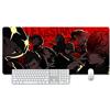 ITBT Persona 5 Tappetino Mouse Gaming, Grande Anime Mouse Pad XXL 900x400mm Confortevole, Lavabile, 3mm Antiscivolo Tappetino Scrivania Supporto per Ufficio Computer, Adatto per Computer e PC, A, A