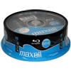 Maxell BLU-RAY - Maxell BD-R 25Gb, velocità 1-4x, stampabile (fullprintable) - Campana da 25pz