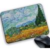 My Cust Tappetino Mouse Pad personalizzabile sp 2mm gadge compatibile Collezione quadri artisti famosi campo di grano con cipresso