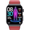 WATCHMARK Cardio One Smartwatch Rosso