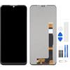Generico Schermo LCD per TCL 30E / 30 SE 6165H 6156H1 6165A 6165A1 6127A 6127l LCD Display Digitizer Vetro Touch Schermo Ricambio Assembly (Nero)