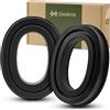 Geekria Cuscinetti di ricambio per cuffie 3M Peltor X1A-X5A, PROHEAR 037/033, ZOHAN EM042/033, Tactical Sport 100/300/500, ComTac II/III/XP/XPI (nero)