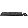 NEDIS KBMCW100BKIT Set Mouse e Tastiera | Wireless | Collegamento Mouse e Tastiera: USB | 800/1200/1600 DPI | DPI Regolabile | QWERTY | Layout IT