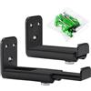 Generico Supporto Per Soundbar | per Montaggio a Parete,Supporto Regolabile Profondità 9-14 Cm Per Casa, Camera Da