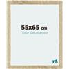 yd. Cornice 55x65 cm Rovere - Cornice in MDF Mura | Your Decoration, Vetro acrilico antiriflesso, Montaggio a parete, Adatta per foto, poster o puzzle, Made in Holland