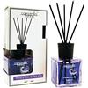 Camomilla Torino Diffusore profumo per ambienti a bastoncino 200 ml. linea Cubo in 12 fragranze. Italy (violetta e talco)