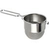 Beaumont Gorky CZ585 - Colino da cocktail in acciaio inox, a maglia fine, colore: argento