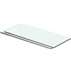 vidaXL Mensole in Vetro Trasparente 2 pz 40x12 cm