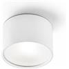 Vivida International CUBE ROUND, Plafoniera LED a Cilindro 18W, Bianca, Dim. Ø 157mm, H 85mm, 3000K, 1557 Lumen