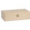 Gruppo Stefanelli Stefanelli Cassetta Classica in legno di pino per contenere 2 bott misura int. cm 34x17x9 (art 312) ferma bottiglie incluso