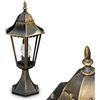 hofstein Lampada da terra all'aperto SegnapassoHong Kong colore bronzo
