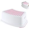 Xiixuuj Sgabello da bagno, antiscivolo, altezza 15 cm, poggiapiedi per bambini, poggiapiedi, sgabello da bagno, sgabello stabile per WC per bambini, con piedini antiscivolo e superficie