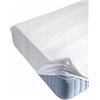 Corredocasa Coprimaterasso Fasciato Letto da 1 Piazza con Angoli, Dimensioni 90x195 cm + 22 cm di Bordo Elastico per un'Aderenza Perfetta e Maggiore Comfort in Puro Cotone (Coprimaterasso con Angoli)