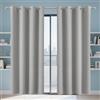 CAOBAOF Tende Oscuranti per Interni 180 x 240 cm Isolanti Termiche Tende Soggiorno, da Cucina per Camera da Letto e Soggiorno, Grigio Chiaro
