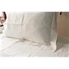 Corredocasa Lenzuolo Ricamato a Mano con Pizzo Chiacchierino e Federa Coordinata - Completo Singolo 1 Piazza in Puro Cotone, Design Elegante e Raffinato per Un Tocco di Classe alla Tua Camera