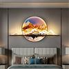 Generic Contemporaneo Interno Parete Immagine Lampade Cinese Paesaggio Murale Creativo Soggiorno Sala da Pranzo Camera da Letto Studio Villa Hotel Corridoio Casa Led Lampada da Parete (E L120CM)