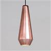 MODEBHD Lampada a sospensione semplice Faretto in vetro Lampada a goccia Forma geometrica Sconce Apparecchio di illuminazione a sospensione a testa singola Lampade da soffitto per ingresso Scuola Sunr