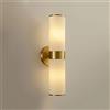 Siet Applique Da Parete In Ottone Moderna Applique Da Parete In Vetro Per Interni, Lampada Da Parete In Rame E14, Apparecchi Di Illuminazione Per Testiera Moderna, Lampade Da Parete Per Specchio Da Bagno I