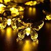 Generico Luce della stringa della farfalla LED, alimentato dalla batteria 3.2m20LED, adatto per la casa, all'aperto, all'interno, matrimonio, partito, giardino, decorazione di vacanza (Caldo)