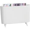 koziol 5350525 Milano Portariviste in plastica, Bianco (11 x 44 x 31 cm)