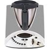 Finest Folia Adesivo protettivo decorativo per robot da cucina Bimby TM31, accessorio da cucina, impermeabile, autoadesivo R182, 02 azzurro glitterato