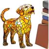 Wezalget Serie Cane Lampada Notturna Artistica | Carina Vintage LED Resina Decorazione Casa | Lampada Notturna Adorabile,Per Ringraziamento Vacanza Compleanno Uffici Casa Stanza Scrivania Giardino