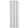 MRTREES 1 Pezzo Tende Oscuranti per Interni Isolanti Termiche con Occhielli Moderne Coprenti per Camera da Letto Soggiorno Elegante, Grigio Perla