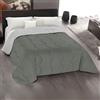 MAXIME MAISON - Piumone Una Piazza e Mezza (300gr/mq) Trapunta Una Piazza e Mezza Invernale, Coperta Calda in Microfibra, Copriletto Moderno per Stagioni Fredde, Design Double Face, Made in Italy