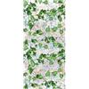 Magicherry Pellicola decorativa 3D per finestre con foglie di edera arcobaleno, protezione solare, in PVC, non adesiva, statica, per casa e ufficio, 43 x 100 cm