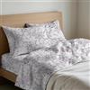 GC ARREDOCASA Set Lenzuola Letto Misura Francese - Acquarello - 100% Cotone Quadrifoglio - Un Completo Lenzuola Letto Francese Cotone Made in Italy (Misura Francese/Queen Size)
