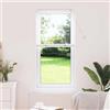 vidaXL Tendaggi a Veneziana Bianco 130 x 60 cm Alluminio, Tende a riquadro in Alluminio, Regolabili per Interni, per Controllo Luce e Privacy, perfette per la casa e L'Ufficio