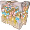 Zankie TULIPE Night Light - Cube tu lip Mirror LED Belllie Tulipe Flower Flower Flower DECORAZIONE de ll'UFFICIO Per Ragazze Adolescenti tu lip Per Camera Da Letto -20 Fiori