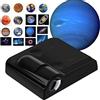 xiaolan Luce Notturna per proiettore stellare - Projector Light per Camera da Letto - Proiettore stellare con Nebulosa Luna Pianeti per soffitto Camera da Letto per Bambini, Sala Giochi