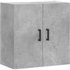 vidaXL Mobile a Parete Grigio Cemento 60x31x60 cm in Legno Multistrato