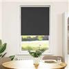 vidaXL Tenda a Rullo Oscurante 80x150 cm Larghezza Tessuto 75,7 cm
