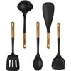 Staub Utensili da cucina in silicone, 5, nero